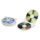 CD/DVD Storage Cases Polypropylene Sea Shell Case - Clear, 25 per Pack(sold in packs of 3)