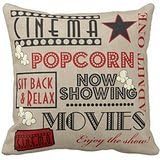 Movie Theater Cinema Admit One Ticket Red R64556818976a4ee5bd3c6d5453d00db5 I5f0b 8byvr Pillow Case 18" * 18"