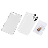 レイ・アウト docomo Xperia Z1 f SO-02F用 ハードコーティング・シェルジャケット/クリア RT-SO02FC3/C