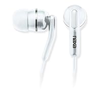 NAXA Electronics NE-921 WH High Performance Isolation Stereo Earphones, White