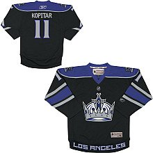 Reebok Los Angeles Kings Anze Kopitar Youth (8-20) Replica Home Jersey Large/X Large