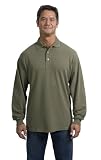 Long Sleeve Pique Knit Sport Shirt