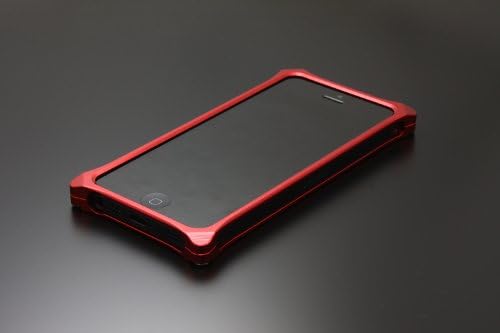 Aluminum Case Corresponding to Gilddesign Iphone5 Solid Bumper Red Gi-222r【japan Import】