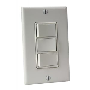 Craftmade CM-1755-W Heat Ventilation Fan Wall Mount Control