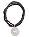 Silver Toned Fortune/Buddha Beaded Charm Bracelet