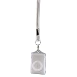 Hama Robust Silicone MP3 Sports Case for iPod shuffle 2G, with Neck Strap - Transparent