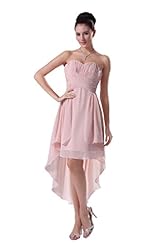 Chiffon Knee Length Short Sweetheart Prom Dress 