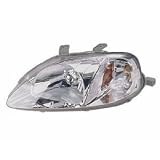 Honda Civic Headlight Sedan/Hatchback/Coupe Headlamp Driver Side New