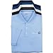 BMW Men's ClimaLite® Jacquard Polo / Powder Blue - Size Extra Large