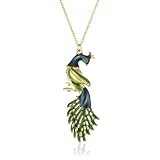Shameless Jewelry Animal Attraction Peacock Necklac