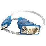 StarTech USB to RS232 DB9 Serial Adapter Cable - M/M (ICUSB232)