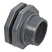 Hayward PVC Bulkhead Fitting, Class 150, EPDM Gasket, 6" Socket