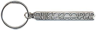 Alice Cooper Cast Metal Keychain