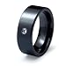 Ceramic Ring with CZ
