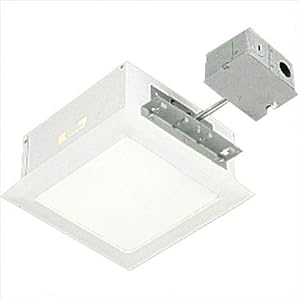 150W Incandescent Complete Square Non-IC Recessed Light by Progress Lighting