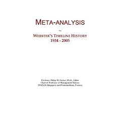 Meta-analysis: Webster's Timeline History, 1934 - 2005