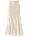 Newport News Bias-cut velvet skirt