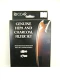 Riccar 1700, 1800 HEPA Exhaust Filter and Charcaol Filter Set Riccar Part # RF17 -