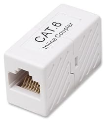 Intellinet, CAT.6 Modular Inline Coupler Female to Female, FTP, White