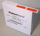 Fisherbrand* Stat Labels; 1 x 1-1/2 x 3/8 in.; Stripped Only