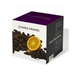 Schoko-Orange Kaffee 220 g ganze Bohnen oder gemahlen / CoffeeCube, ganze Bohnen