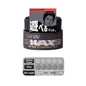 Gatsby Hair Wax Mat Type