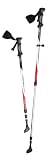 Ultrasport 3 in 1 Ganzjahres Trekking-Wander-Skistock, Länge 71 bis 145 cm inkl. 3M Reflektorstreifen