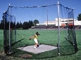 Track/Field High School Discus Cage Permanent