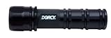 Dorcy 41-4281 3AAA-Battery 45-Lumen LED Metal Gear Flashlight- Black