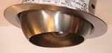 Lithonia Recessed Lighting 3E1BN Eyeball, BN Clear 3 Eyeball, Adj. & Wallwash Trims 3 Recessed