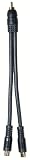 Mediabridge - RCA Y-Adapter 1-Male to 2-Female for Digital Audio or Subwoofer