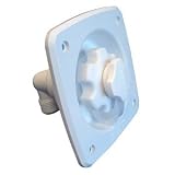 Jabsco 44410-1000 Marine Water Pressure Flush Mount Regulator (35-PSI, White)