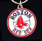 Sporting Goods : Boston Red Sox Zinc Team Logo Keychain MLB