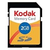 Kodak 2 GB SD Flash Memory Card KPSD2GBCNA