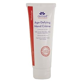 derma e Anti-Aging Hand Cr�me, Age Reversal Formula for Youthful Hands, 4-Ounce Tube (Pack of 2)