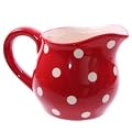 Red Spotty Milk Jug "Red Polka Dot Collection"