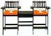 Tennessee Double Spectator Chair - Oak Finish - NCAA Team