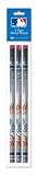 National Design Kansas City Royals 3 Pack Wood Pencil in Clear Bag with Header (4334-GCP)