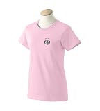 Personalized custom embroidered soccer ball ladies t-shirt