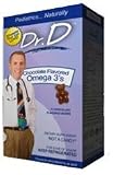 Dr. D Omega-3- 6 and 9 Chocolate Flavored Bears Dairy Cholov Yisroel - 60 Bears