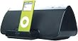 iLuv I189BLK - Portable speakers with digital player dock for iPod - 5 Watt (total) - black