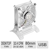 UPC 841163047910 product image for Thermaltake Mobile Fan III White | upcitemdb.com