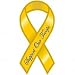 Support Our Troops yellow ribbon magnet