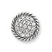 Sterling Silver Round CZ Chain Slide - JewelryWeb Sterling Silver Round CZ Chain Slide - JewelryWeb