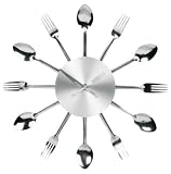 Horloge Baroque Couverts 33 cm By Invotis
