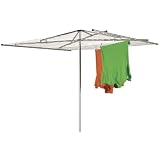 Household Essentials 4000 30-Line Outdoor Parallel-Style Clothes Dryer with Steel Arms