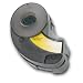 Brady IDXPERT? 1.00 In. x 30 Ft. Black On White Indoor/Outdoor Grade Facility and Safety Label 60497
