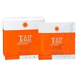 TanTowel Look Good Naked Self-Tan Towelette Plus For Face  Body: Medium to Dark