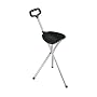 Drive Medical Deluxe Folding Cane Seat, Black