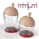【Amazon.co.jp限定】mimijumiお得なセット品VH&NSH 《ママみたいな母乳びん》 mimijumi ベリー・ハングリー 240ml ＋ ノット・ソー・ハングリー 120ml（ BP